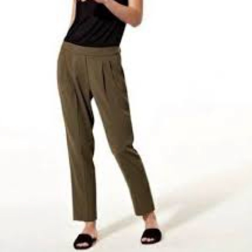 Aritzia Babaton Cohen Pant in Olive Green - Size 2